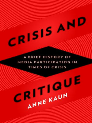 cover image of Crisis and Critique